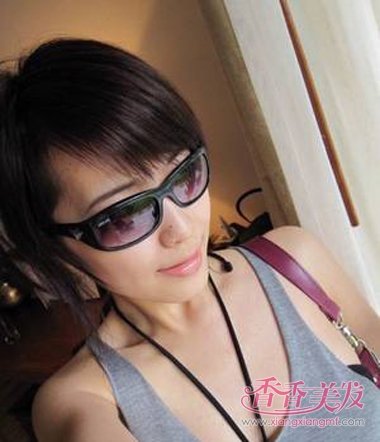 ������ƽ�����۾��ʺϵĶ̷� ���۾�Ů���̷�ͼƬ