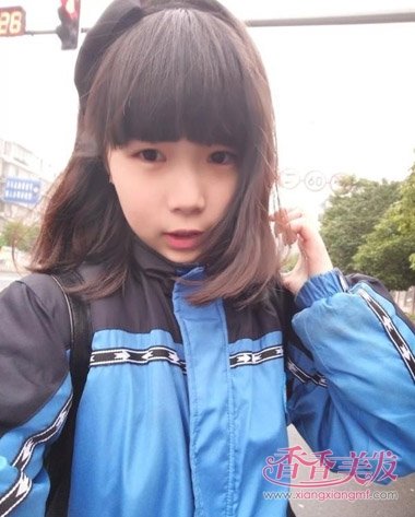 14��Ů��Բ����ͷ����Ƭ ��Բ����ͷ���ÿ���