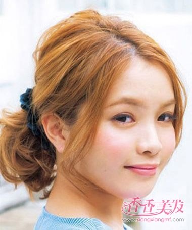 ��β�ʺ϶̷����� ����Ů��ͷ�����