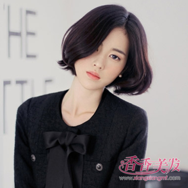 �ݸ߸�Ů���ʺ�ʲô��ʽ�Ķ̷�����ͼƬ ����Ů�̷�����ͼƬ