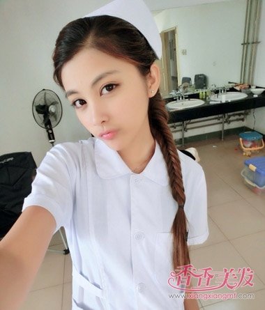 �೤ͷ���Ĳ��輰ͼƬ Ů����ͷ���෢����