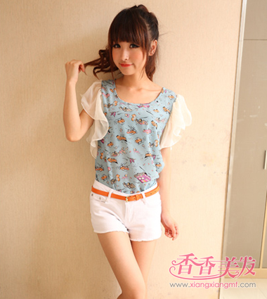 大脸女人的发型 大脸型怎么绑头发好看