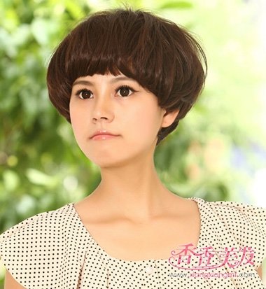 Ģ��ͷ�м��һ��ë�ķ���ͼƬ Ů��Ģ��ͷ����