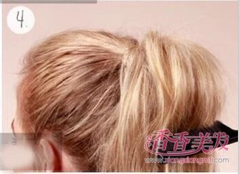 中年妇女长发梳法图解 中年女人长发束发