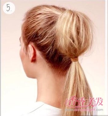 中年妇女长发梳法图解 中年女人长发束发