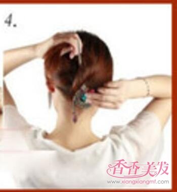 中长头发如何用发簪盘发 长头发怎样盘好看步骤