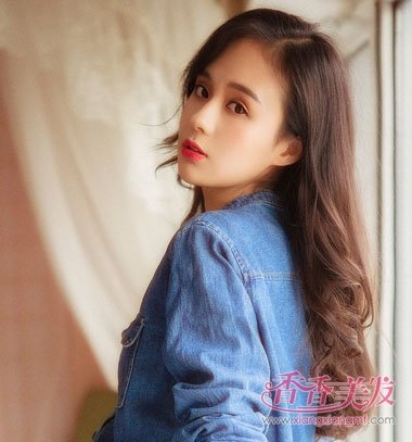 头发梳起来烫什么发型好 头顶尖的女生适合烫什么发型