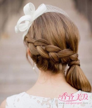 �ճ�ͷ����֯�� 2017�ճ��򵥱�ͷ��