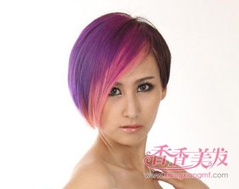 Ů��Ⱦ�Ϻ�ɫͷ�� ��ɫ��Ⱦͷ��