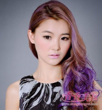 Ů��Ⱦ�Ϻ�ɫͷ�� ��ɫ��Ⱦͷ��