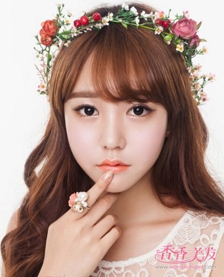 圆脸适合半圆形的刘海吗 圆脸适合什么刘海图片