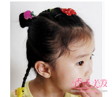 ��ͯ��ͷ���ķ���ͼ�� Ůͯ��ͷ������ͼƬ