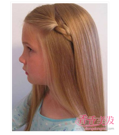 ��ʱ�еĶ�ͯ���ӱ෨ Ůͯ�ı��ӵı෢ͼ��