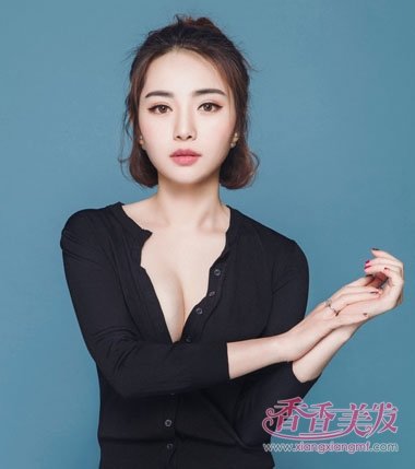 Ů������Ư����ͷ���ж̷���ô��ͼ�� Ů���Ӷ̷������ͷ��