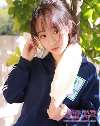 Ů������Ư����ͷ���ж̷���ô��ͼ�� Ů���Ӷ̷������ͷ��