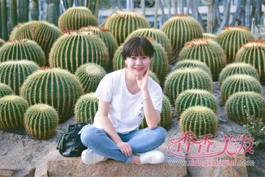 Բ��΢���ʺ�ʲô���Ķ̷� ��ͷ�����̷�Ů��ͼƬ