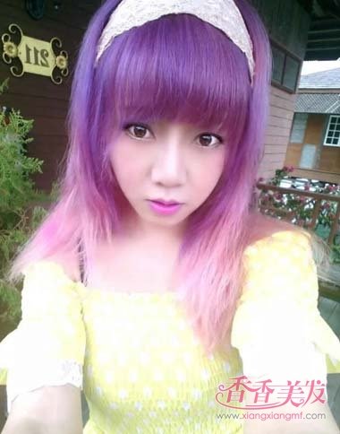 Ů���ӵ�ͷ���͸������� ���Ϻ�ɫͷ���ʺ�20���Ů������