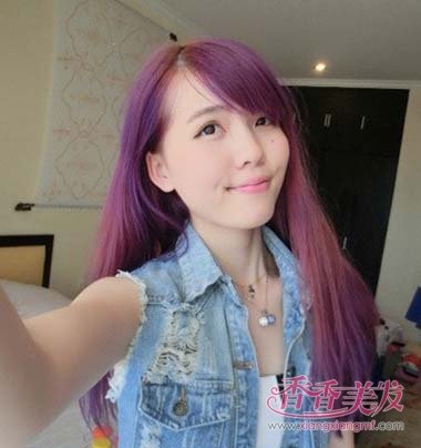 Ů���ӵ�ͷ���͸������� ���Ϻ�ɫͷ���ʺ�20���Ů������