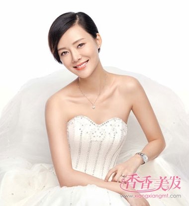 脸细长的女生适合什么新娘发型 影楼最新:长脸型的人适合哪种发型