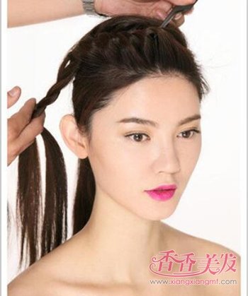 ��������β��򵥺ÿ���ѧ���� ��β��ֳ�һ����סƤ��