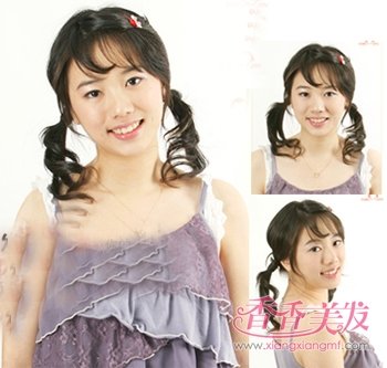 中短发怎么扎好看学生 短发学生头怎么扎简单好看也是比较难选择的