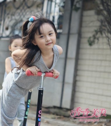 5��СŮ����ô��ͷ���ɰ� �ɰ�ͷ������ͼ�ⲽ��