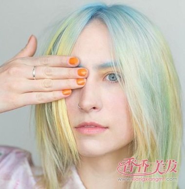 ����Ƥ��Ů��ͷ���ǲ�ɫ�� ����ƯȾ��ɫͷ��ͼƬ