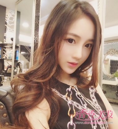 有层次的大波浪卷发型叫什么 韩国大波浪卷发型图片