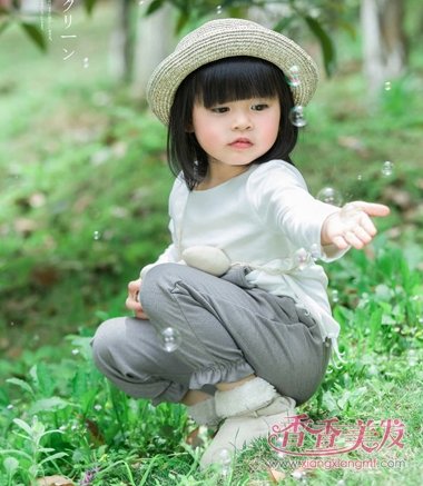 ������ͷЧ��ͼ Ůͯ����ͷ��ô��