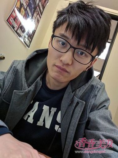 有缝隙刘海剪发设计 男生刘海有几种剪发