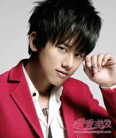 有缝隙刘海剪发设计 男生刘海有几种剪发