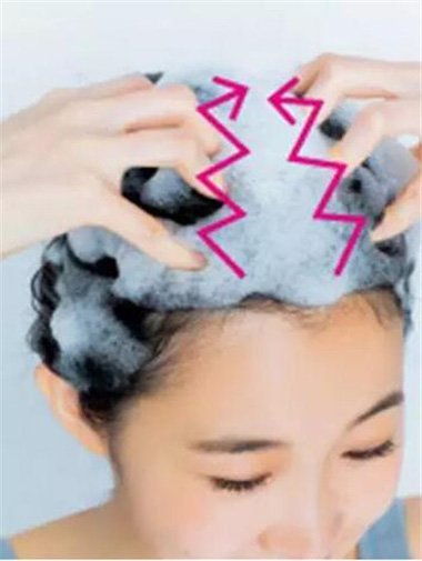 ����ϴͷ��Ħ���� ��ȷ����ϴͷ�е�����