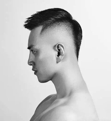 男士短发可以做渐变 无色彩男士图集打破常规