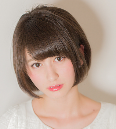 大圆脸波波头短发烫发 适合圆脸女生的波波头