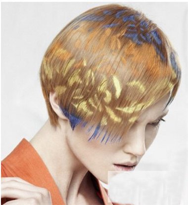 �����˷�ɫȾ����Ȼ������ ŷ������Ů��ʱ��Ⱦ��