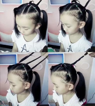 4���ͯ����βͼ�⾡չ�ɰ� ����Ůͯ��β��չ�ֲ��򵥵ļ�