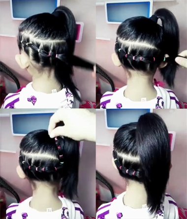 4���ͯ����βͼ�⾡չ�ɰ� ����Ůͯ��β��չ�ֲ��򵥵ļ�