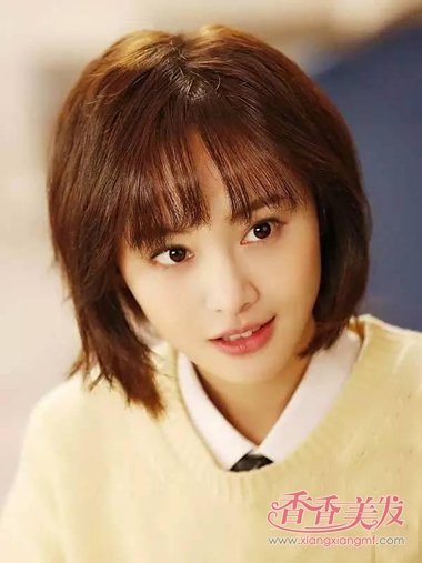 Ů������Ϊ���еĶ̷� ��׼����ȫ��ͷ��ɫ��