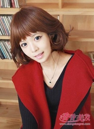 Ů������Ϊ���еĶ̷� ��׼����ȫ��ͷ��ɫ��