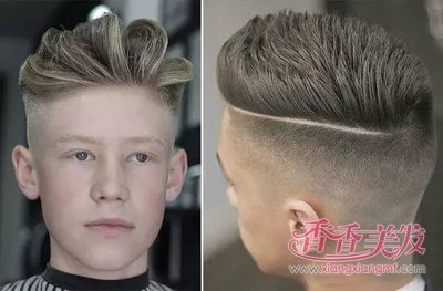 小男孩的发型太难选择适合男孩和孩子的时髦短发造型