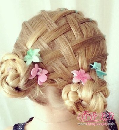 ��ͯ�෢��ʽ����˶� СŮ��Ư���෢����