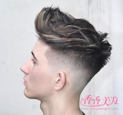 2018男生最火发型在这里 男生潮流渐变短发发型
