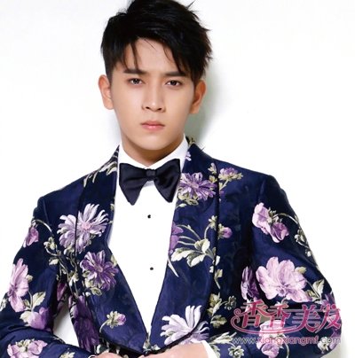 人生最浪漫的时刻怎能不帅? 2018影楼新郎发型推荐