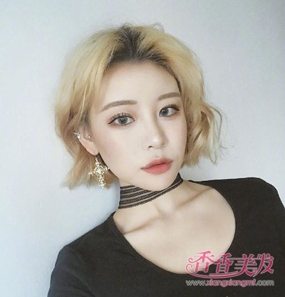 Ů�����ο����ǳɫϵ�̷����Ͳο� �׸��뻻��ɫ�Ķ̷�MM