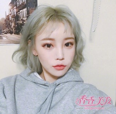 Ů�����ο����ǳɫϵ�̷����Ͳο� �׸��뻻��ɫ�Ķ̷�MM