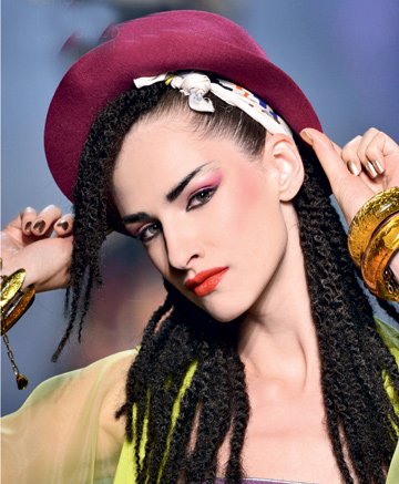 侧分长刘海怎么绑马尾 侧分刘海马尾图片