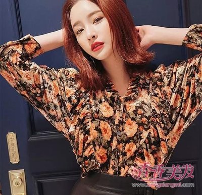 微微一翘很倾城 上翘短烫发才是今年流行款