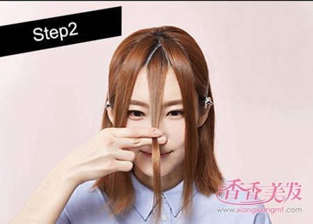 超火的网红八字刘海自己可以剪吗 自己动手剪八字刘海步骤图解一点也不难