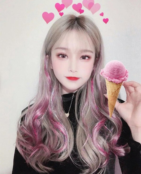 2019������Ҫ�����췢ɫ���� Ƥ��������ѡ��ɫ���׵�С��Ů����