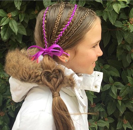 11��Ů��ʱ�й���ͷ������ Ů��ͯ�����Ĺ���ͷ�෢����ʾ��